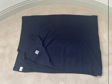 John Lewis 100% Navy Cashmere