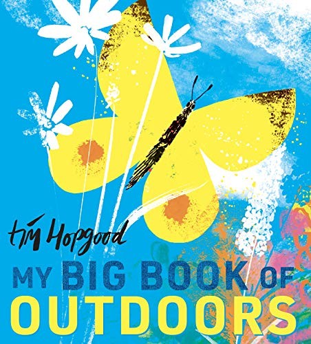 Big book outdoors - book,