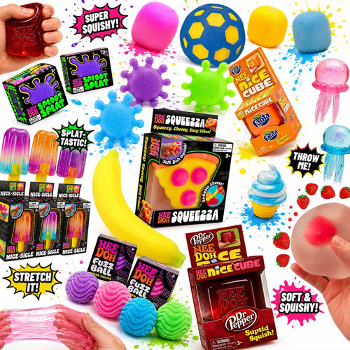 Mixed squishy fidget toy - fidget,