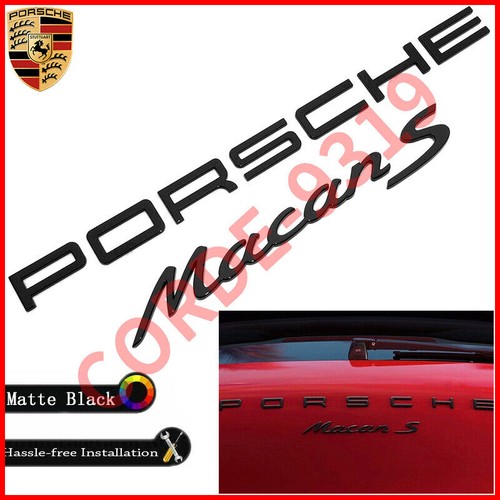 Matte black for porsche macan - matte,