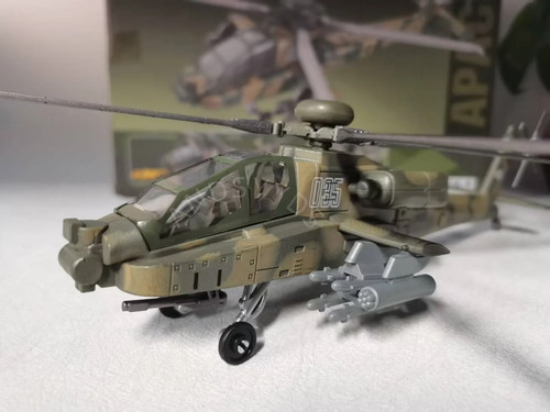 Apache helicopter model - helicopter,
