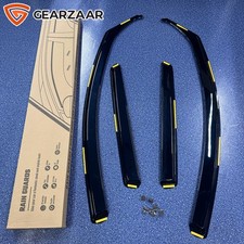 4pcs Wind Deflectors Tinted