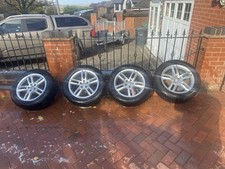 4 x Genuine Audi Q3 Alloys With Winter Tyres 235/55 R18 HXL 7J ET43 8U0601025AA 