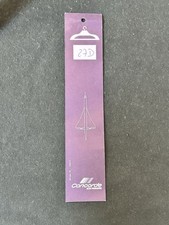 AIR FRANCE  Concorde Original Coat Hanger Tag Showing Seat No. 27D