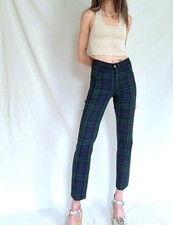Vintage 1970s Plaid Pants