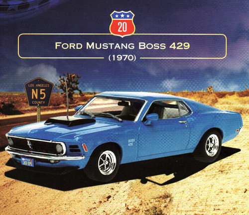 Deagostini ford mustang - deagostini, boss