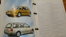 VW  GOLF MARK 4 HANDBOOK