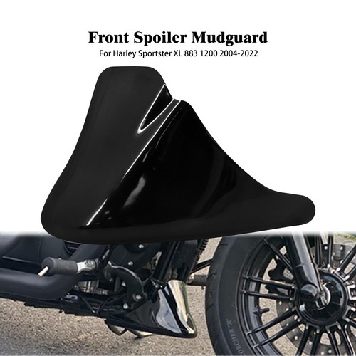 Gloss black chin fairing front - gloss,