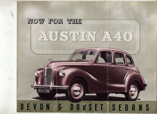 1948 austin gs2 a40 devon - 1948,