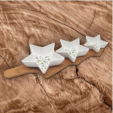 Christmas Star Dishes with