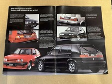 RARE VW Golf GTI mk2 Dealer Accessory Brochure Corrado g60 1990 Passat Polo G40