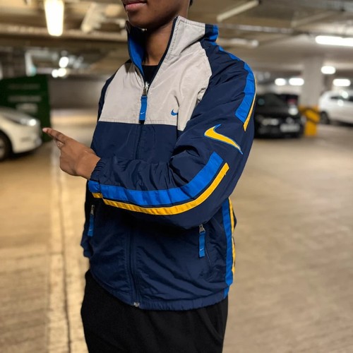 Nike reversible jacket - nike, blue