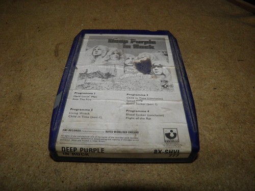Deep purple rock 8 track - deep, in