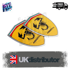 2x ABARTH Ferrari Shield 3D
