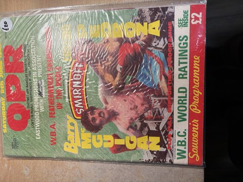 Boxing program featuring barry - boxing,