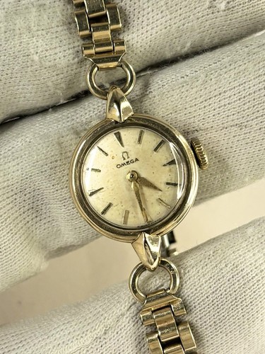 Omega 9ct gold ladies - 9ct, vintage