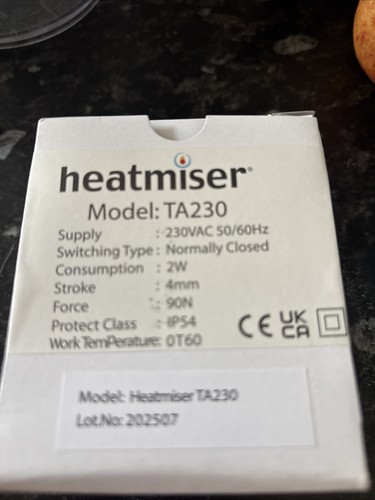 Heatmiser ta230 underfloor - heatmiser,