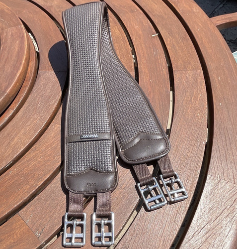Brown synthetic wintec girth - synthetic,