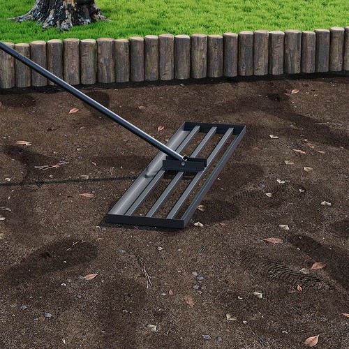 Garden lawn levelling rake - garden,