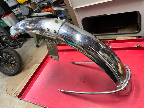 Front fender stays oem - front,