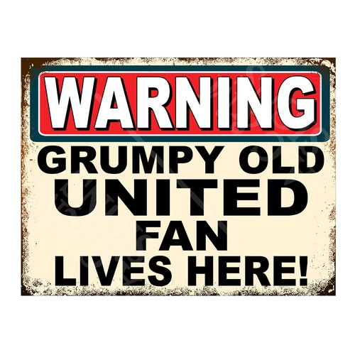 Metal sign plaque warning - sign,