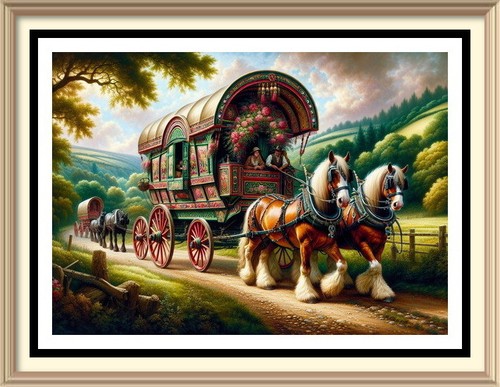 Mounted ready frame 7x5 - to,
