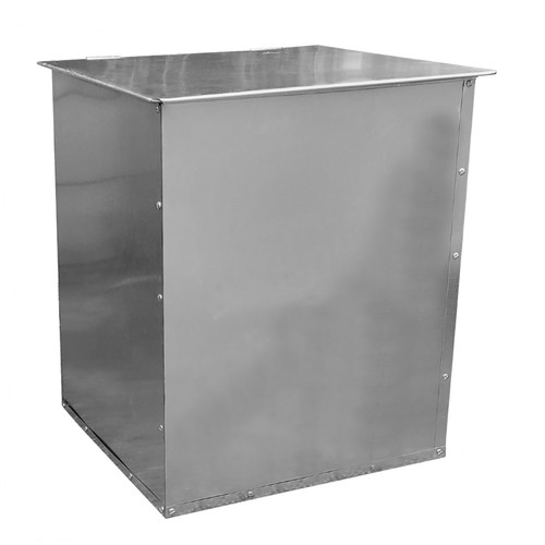 Galvanised feed bin horse - galvanised,