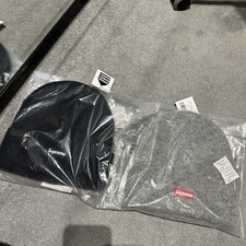 supreme Mohair Fw24 beanie Black & Grey Available brand new With Tags