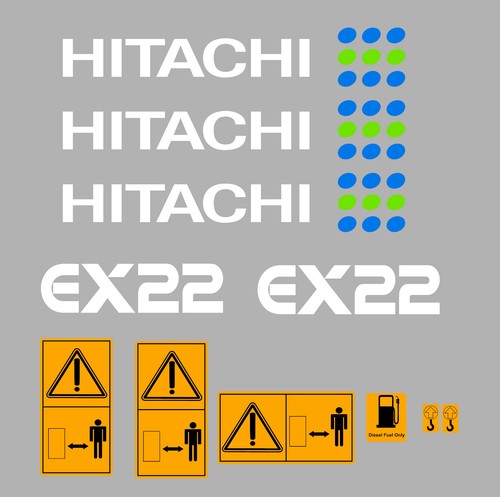 Hitachi ex22 mini digger - hitachi,