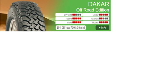 265 75r16 insa turbo dakar - 265/75r16,