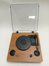 VIFLYKOO XR-636DP-B7 Wooden Audio Turntable untested spares/repair