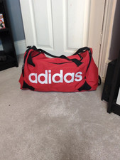 Adidas Neo Red Duffel Sports Bag