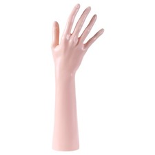 Nail Art Fake Model Watch Ring Bracelet Gloves Stand Display Mannequin Hand