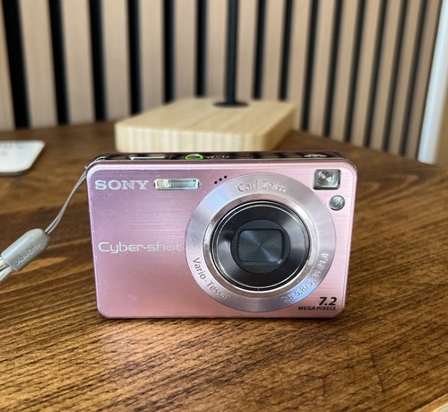 Sony cyber shot dsc - dsc-w120, pink