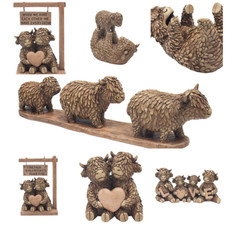 Hughie Highland Cow Ornament