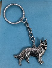 German Shepherd Silver Pewter