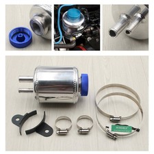 Power Steering Tank Universal Aluminium Alloy Fluid Reservoir Bottle Racing