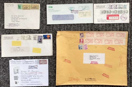 Postal history covers with - us,