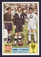 PANINI Mexico 70 1970 World Cup (Red) 1934 Combi Planicka *Near Mint*