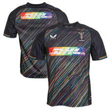 Harlequins Men's Rugby Shirt (Size L) Castore Pride 23/24 Jersey - New