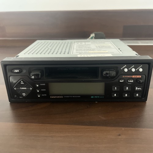 Daewoo car stereo cassette - daewoo,
