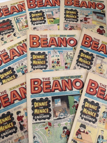 Beano comics bundle 1975 - x,