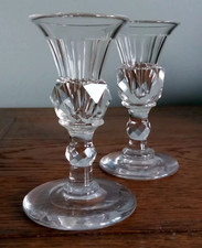 Thistle-Shaped Dram Glasses