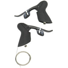 SRAM Shift/Brake Levers Force22 Double Tap Controls 11 Speed Shifters Black. -H
