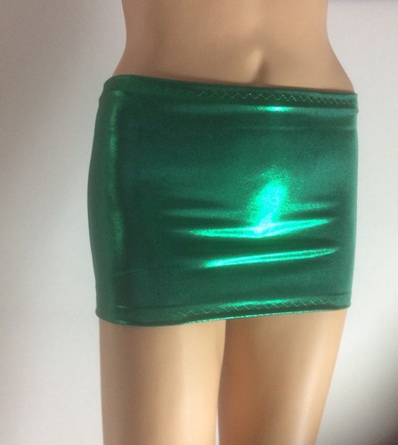 Micro mini skirt green - mini,