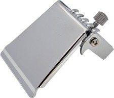 Viking VS-370S Std 5 String Banjo Tailpiece, Nickel plated Iron at Hobgoblin Mus