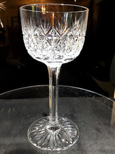 1 x Thomas Webb Crystal Hock Glass “Wellington” Collection - Signed!