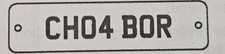 cherished number plates dateless