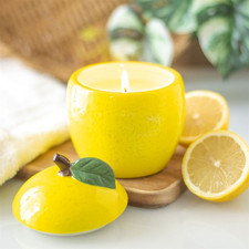 Scented Lemon Shaped Candle