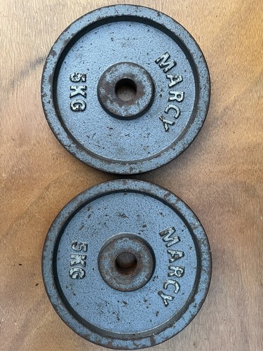 Marcy 5kg weight plates - 2x,